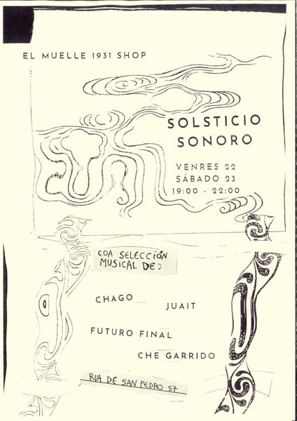 EVENTOS│SOLSTICIO SONORO ➤ El Muelle 1931 Shop (◉‿◉)