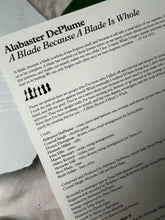 Load image into Gallery viewer, Alabaster DePlume - A Blade Because A Blade Is Whole - ElMuelle1931