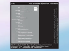 Load image into Gallery viewer, Kevin McCormick & David Horridge – Light Patterns - ElMuelle1931