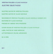 Load image into Gallery viewer, Kristian Poulsen & Claus Haxholm - Electric Objecthood - ElMuelle1931