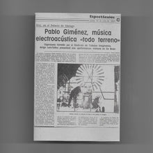 Load image into Gallery viewer, Pablo A. Gimenez -1987-1991 - ElMuelle1931