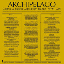 Load image into Gallery viewer, Various – Archipelago (Cosmic Fusion Gems from France) (1978 - 1988) - ElMuelle1931