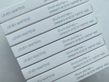 Load image into Gallery viewer, Lieven Martens - Short Stories - Pleasant And/Or Rather Sad - ElMuelle1931