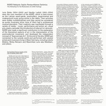 Load image into Gallery viewer, NSRD - Workshop For The Restoration Of Unfelt Feeling - ElMuelle1931