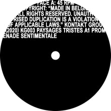 Load image into Gallery viewer, Rachel Sassi, Victor De Roo - Paysages Tristes - ElMuelle1931