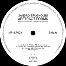 Load image into Gallery viewer, Sandro Brugnolini – Abstract Forms: A Selection Of Electronic Moods And Atmospheres - ElMuelle1931