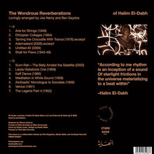 Load image into Gallery viewer, Halim El - Dabh – The Wondrous Reverberations of Halim El - Dabh - ElMuelle1931
