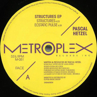 Pascal Hetzel – Structures EP - ElMuelle1931