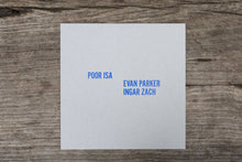Load image into Gallery viewer, Poor Isa + Evan Parker / Ingar Zach – Poor Isa + Evan Parker / Ingar Zach - ElMuelle1931
