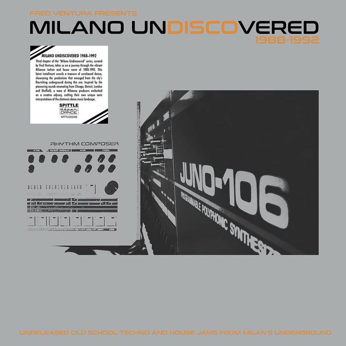 Various - Fred Ventura presents Milano Undiscovered 1988 - 1993 - ElMuelle1931