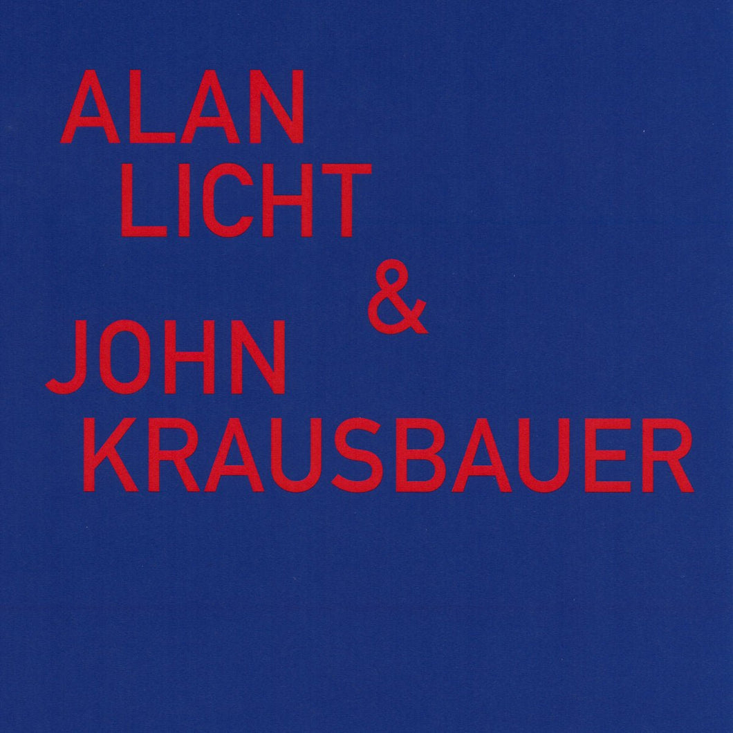 Alan Licht / John Krausbauer - s/t - ElMuelle1931