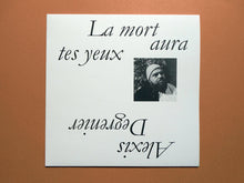 Load image into Gallery viewer, Alexis Degrenier - La mort aura tes yeux - ElMuelle1931
