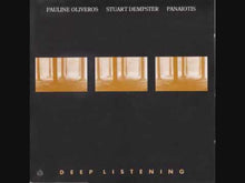 Load and play video in Gallery viewer, Pauline Oliveros, Stuart Dempster, Panaiotis - Deep Listening

