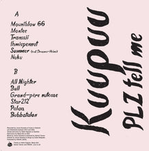 Load image into Gallery viewer, Kuupuu - PLZ Tell Me - ElMuelle1931
