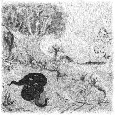 Manja Ristić - Him, Fast Sleeping, Soon He Found In Labyrinth Of Many A Round, Self-Rolled - ElMuelle1931