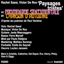 Load image into Gallery viewer, Rachel Sassi, Victor De Roo - Paysages Tristes - ElMuelle1931
