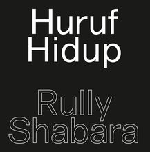 Load image into Gallery viewer, Rully Shabara - Huruf Hidup - ElMuelle1931
