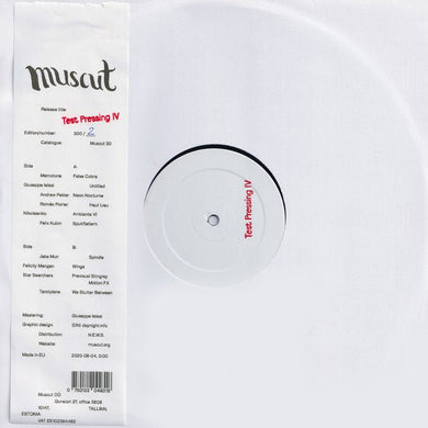 Various – Test Pressing IV - ElMuelle1931